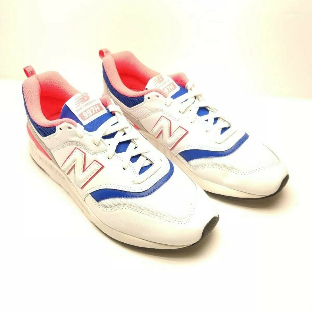 New Balance 997 White Blue Pink CM997HAJ Classic M